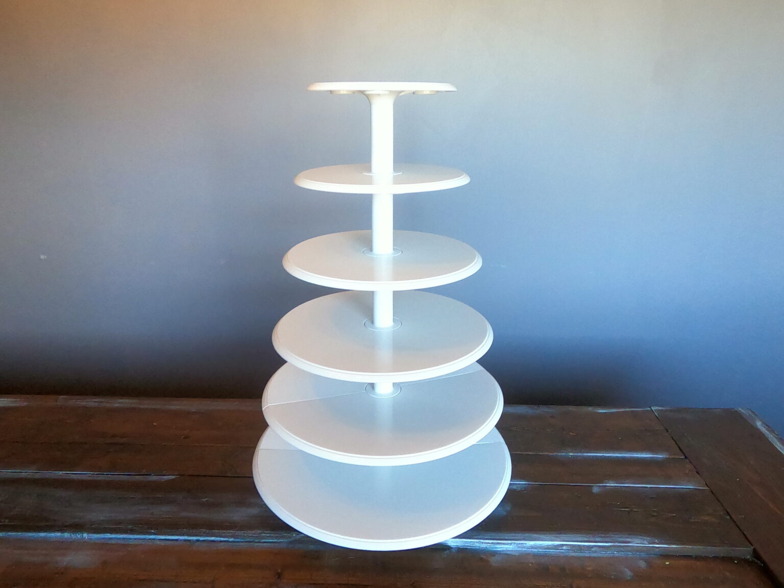 Tiered Stands white Katie's Catering