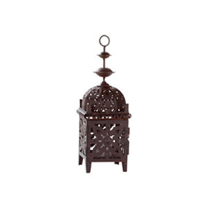 Brown Moroccan Style Lantern – small