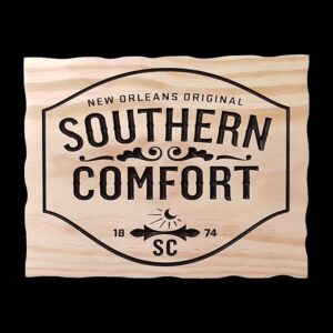 Southern Comfort Themed Menu