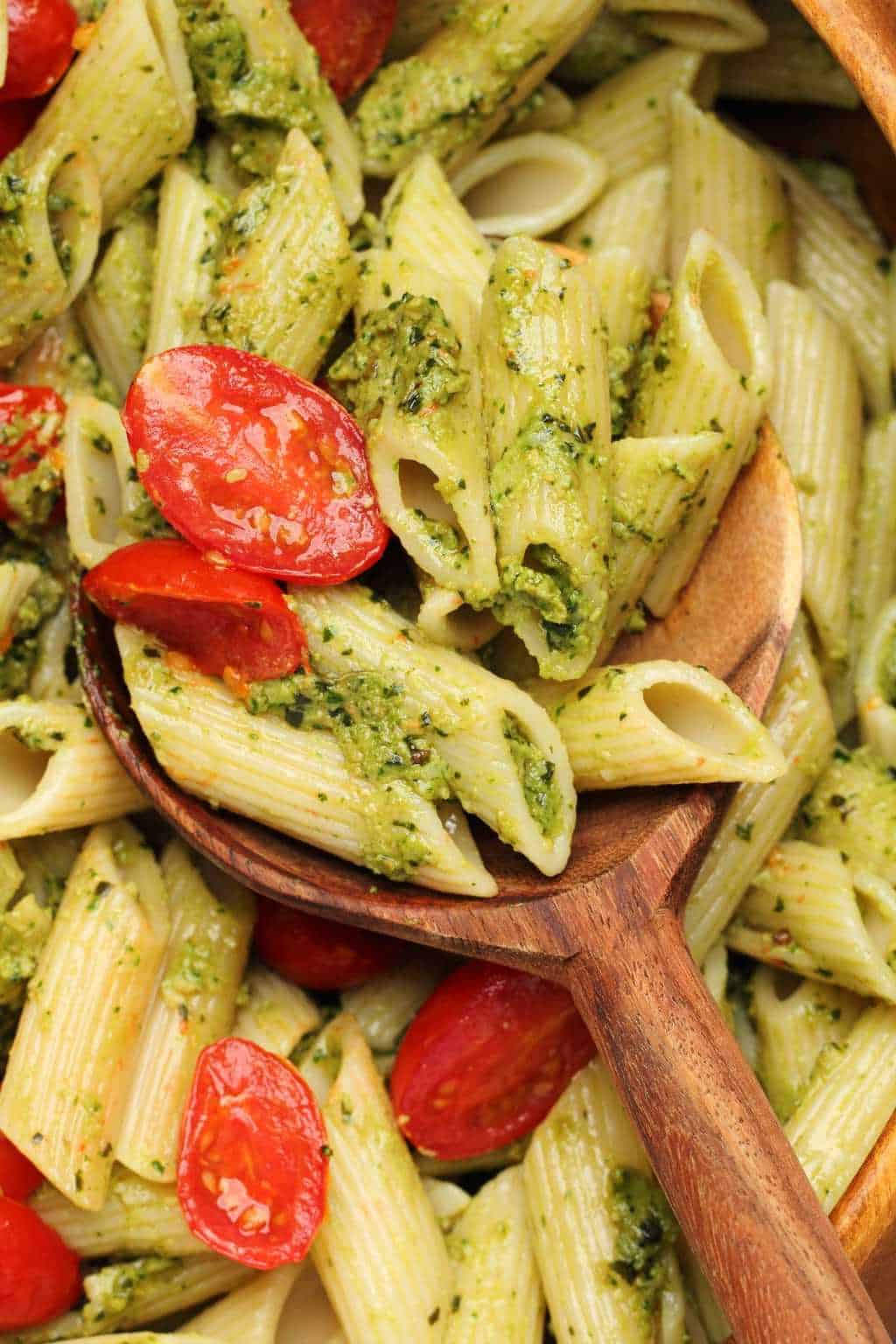 Vegan Pesto Pasta – Katie&amp;#39;s Catering