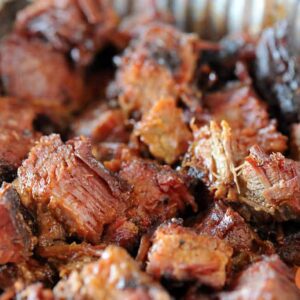Burnt Ends with One Basic Entree